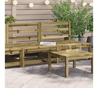 Berkfield Home Garden Sofas Armless 2 pcs 70x70x67 cm Impregnated Wood Pine in Brown | Size: 70 x 70 x 67 cm Berkfield Home Brown 70 x 70 x 67 cm