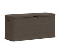 Berkfield Home Garden Storage Box 280 L Brown Berkfield Home Brown