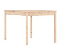 Berkfield Home Garden Table 121x82.5x76 cm Solid Wood Pine in Light Tan Berkfield Home Light Tan 121x82.5x76 cm
