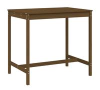 Berkfield Home Garden Table Honey Brown 121x82.5x110 cm Solid Wood Pine Berkfield Home Brown 121x82.5x110 cm
