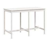 Berkfield Home Garden Table White 159.5x82.5x110 cm Solid Wood Pine Berkfield Home White 159.5x82.5x110 cm