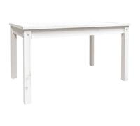 Berkfield Home Garden Table White 82.5x50.5x45 cm Solid Wood Pine Berkfield Home White 82.5x50.5x45 cm