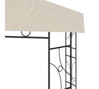 Berkfield Home Gazebo 3x3x2.7 m Cream 160 g/m ² in Beige Berkfield Home Beige