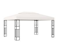 Berkfield Home Gazebo 3x4 m Cream Fabric in Beige Berkfield Home Beige