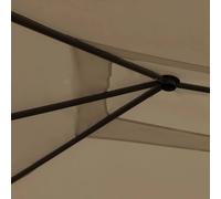 Berkfield Home Gazebo 3x4x2.6 m Taupe 160 g/m ² in Beige Berkfield Home Beige