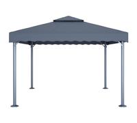 Berkfield Home Gazebo 400x300 cm Anthracite Aluminium in Dark Grey Berkfield Home Dark Grey 400x300 cm