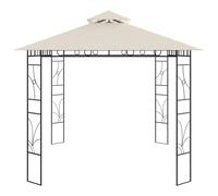 Berkfield Home Gazebo 4x3x2.7 m Cream 160 g/m ² in Beige Berkfield Home Beige