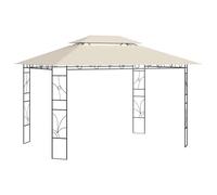 Berkfield Home Gazebo 4x3x2.7 m Cream 160 g/m ² in Beige Berkfield Home Beige