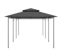 Berkfield Home Gazebo 600x298x270 cm Anthracite in Charcoal | Size: 600 x 298 x 270 cm Berkfield Home Charcoal 600 x 298 x 270 cm
