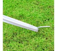 Berkfield Home Gazebo Hexagon Star Garden Pavilion 14m in White Berkfield Home White