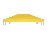 Berkfield Home Gazebo Top Cover 270 g/m ² 4x3 m Yellow Berkfield Home Yellow