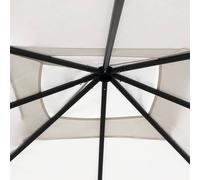 Berkfield Home Gazebo with Post Covers 3x3x2.6 m Cream 160 g/m ² Berkfield Home Cream