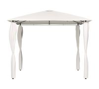 Berkfield Home Gazebo with Post Covers 3x3x2.6 m Cream 160 g/m ² Berkfield Home Cream