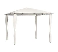 Berkfield Home Gazebo with Post Covers 3x3x2.6 m Cream 160 g/m ² in Beige Berkfield Home Beige