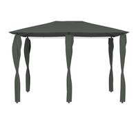 Berkfield Home Gazebo with Post Covers 3x4x2.6 m Anthracite 160 g/m ² in Charcoal Berkfield Home Charcoal
