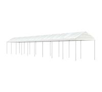 Berkfield Home Gazebo with Roof White 20.07x2.28x2.69 m Polyethylene Berkfield Home White