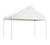 Berkfield Home Gazebo with Roof White 20.07x4.08x3.22 m Polyethylene Berkfield Home White