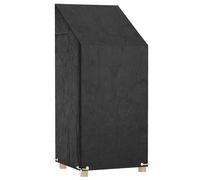 Berkfield Home Graden Chair Cover 8 Eyelets 65x65x110/150 cm Polyethylene in Black Berkfield Home Black 65x65x110/150 cm
