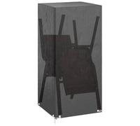 Berkfield Home Graden Chair Cover 8 Eyelets 75x70x140 cm Polyethylene in Black | Size: 75 x 70 x 140 cm Berkfield Home Black 75 x 70 x 140 cm