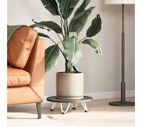 Berkfield Home Hairpin Table Legs 4 pcs White 10 cm Solid Steel Berkfield Home White