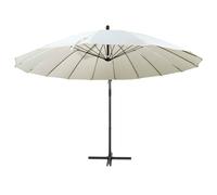 Berkfield Home Hanging Parasol White 3 m Aluminium Pole Berkfield Home White