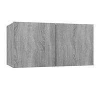 Berkfield Home Hanging TV Cabinet Grey Sonoma 60x30x30 cm Engineered Wood | Size: 60 x 30 x 30 cm Berkfield Home Grey 60 x 30 x 30 cm