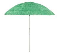 Berkfield Home Hawaii Beach Umbrella Green 240 cm Berkfield Home Green
