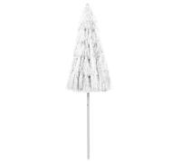 Berkfield Home Hawaii Beach Umbrella White 240 cm Berkfield Home White