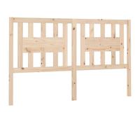 Berkfield Home Headboard 166x4x100 cm Solid Wood Pine in Natural | Size: 166 x 4 x 100 cm Berkfield Home Natural 166 x 4 x 100 cm