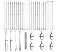 Berkfield Home Hexagon Fence 1.2x50 m Galvanised Steel in Silver Berkfield Home Silver