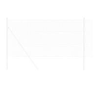 Berkfield Home Hexagon Fence 1.4x100 m Galvanised Steel in Silver Berkfield Home Silver