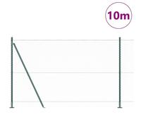 Berkfield Home Hexagon Fence Green 1.4x10 m Steel Berkfield Home Green