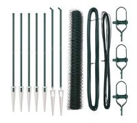 Berkfield Home Hexagon Fence Green 1x10 m Steel Berkfield Home Green