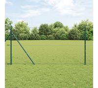 Berkfield Home Hexagon Fence Grey 1.4x100 m Steel Berkfield Home Grey