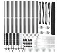 Berkfield Home Hexagon Fence Grey 1.4x50 m Steel Berkfield Home Grey