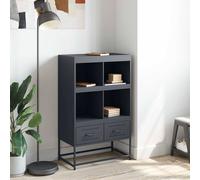 Berkfield Home Highboard Anthracite 68.5x39x111.5 cm Steel in Dark Grey Berkfield Home Dark Grey 68.5x39x111.5 cm