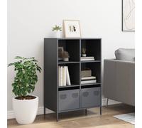 Berkfield Home Highboard¬†Anthracite 68x39x103.5 cm Steel in Dark Grey Berkfield Home Dark Grey 68x39x103.5 cm