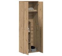 Berkfield Home Highboard Artisan Oak 60x35x180 cm Engineered Wood in Brown | Size: 60 x 35 x 180 cm Berkfield Home Brown 60 x 35 x 180 cm