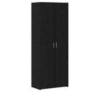 Berkfield Home Highboard Black Oak 70x42.5x185 cm Engineered Wood Berkfield Home Black 70x42.5x185 cm