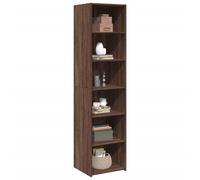 Berkfield Home Highboard Brown Oak 45x41x185 cm Engineered Wood | Size: 45 x 41 x 185 cm Berkfield Home Brown 45 x 41 x 185 cm