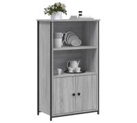 Berkfield Home Highboard Grey Sonoma 62x32x103.5 cm Engineered Wood Berkfield Home Grey 62x32x103.5 cm