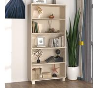 Berkfield Home Highboard HAMAR Solid Wood Pine Honey Brown Berkfield Home Brown