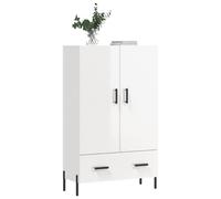 Berkfield Home Highboard High Gloss White 69.5x31x115 cm Engineered Wood Berkfield Home White 69.5x31x115 cm