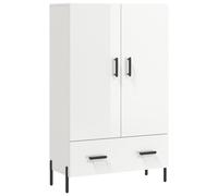 Berkfield Home Highboard High Gloss White 69.5x31x115 cm Engineered Wood Berkfield Home White 69.5x31x115 cm