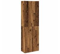 Berkfield Home Highboard Old Wood 60x32x190 cm Engineered Wood in Brown | Size: 60 x 32 x 190 cm Berkfield Home Brown 60 x 32 x 190 cm