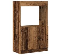 Berkfield Home Highboard Old Wood 63x33x100 cm Engineered Wood in Brown | Size: 63 x 33 x 100 cm Berkfield Home Brown 63 x 33 x 100 cm