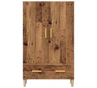 Berkfield Home Highboard Old Wood 70x31x115 cm Engineered Wood in Brown | Size: 70 x 31 x 115 cm Berkfield Home Brown 70 x 31 x 115 cm