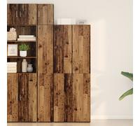 Berkfield Home Highboard Old Wood 70x42.5x185 cm Engineered Wood in Brown Berkfield Home Brown 70x42.5x185 cm