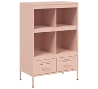 Berkfield Home Highboard Pink 68x39x101.5 cm Steel Berkfield Home Pink 68x39x101.5 cm