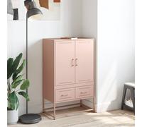 Berkfield Home Highboard Pink 68x39x111.5 cm Steel Berkfield Home Pink 68x39x111.5 cm